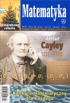 okładka czasopisma Matematyka nr 10 grudzień 2008 (346)